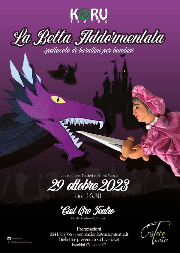 Locandina Spettacolo La Bella Addormentata